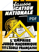 Bertrand Jean & Wacogne Claude - La Fausse Éducation Nationale