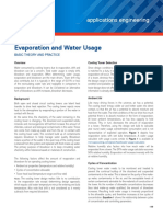 Water Usage - Cooling Tower