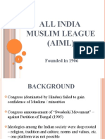 All India Muslim League 1857 1930