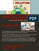 Noise Pollution-Effects, Causes and Case Laws: Jain Divya Lalit, Bls LLB, 3 Year, Semester 6, MGM Law College, Nerul