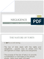 Negligence: THE LAW Oftorts