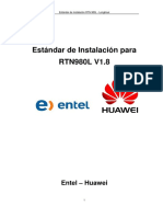 Estandar de Instalacion RTN980L V1.9 LongHaul