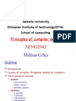 Principles of Compiler Design: Million G/her