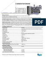 DP126LA: Doosan Infracore Generator Engine