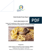 Model Detailed Project Report: Pasta Processing Unit