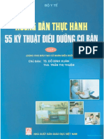 Hướng dẫn thực hành 55 kỹ thuật điều dưỡng Tập 1 - BYT