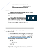 GROUNDS FOR SCULPTURE BOARD OF TRUSTEES PERSONAL COMMITMENT FORM 2022 - Revised 11.29