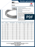 Ficha Alambre Galvanizado