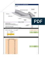 Hoja de Cálculo Desarenador Vertedero