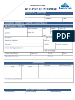 Formato Historial Clínico Individual
