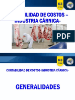 Costos en La Industria Carnica