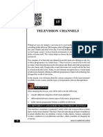 Television Channels: Module - 4