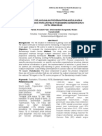 Evaluasi Pelaksanaan Program Penanggulangan Tuberkulosis Paru (P2Tb) Di Puskesmas Bandarharjo Kota Semarang