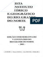 Revista Do Ihgrn 1994-1996