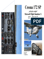 Cessna 172 SP: Microsoft Flight Simulator X