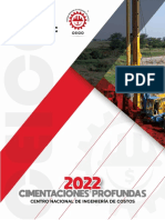 Catalogo de Costos Directos de Cimentaciones Profundas 2022