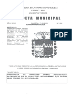 Reforma Ordenanza Act Economicas Clasificador Correcto