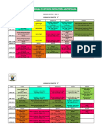 Horario de III y V Agropecuaria Ashaninka Ok-1