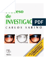 El Proceso de La Investigación LIBRO