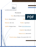 Base de Datos Avanzadas