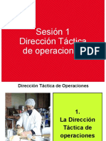 Diapositivas 1 Dirección Táctica de Operaciones