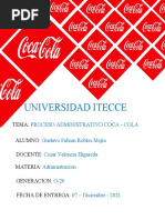 Proceso Administrativo Coca Cola