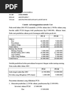 Contoh Soal Menggunakan Metode Cost Dan Equity