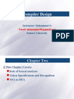 Chapter 2 - Lexical Analyser