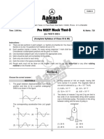 Mock Test-3: Pre Neet