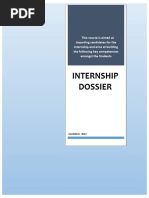 Intership Dossier