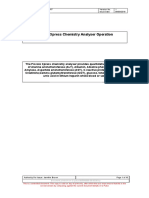 Piccolo Xpress Chemistry Analyser SOP