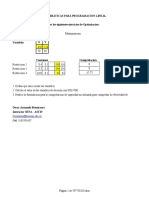 Sesion 11 - Ejercicios Solver