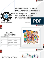 Department of Career Planning and Development Subject: Quantitative Aptitude & Data Interpretation