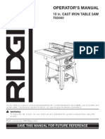 Ridgid ts3650