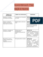 Formação de Palavras 3ºano (Plano de Aula) 2