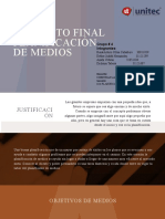 Proyecto Final Planificación de Medios