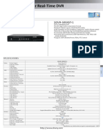 H.264 Multiplexer Real-Time DVR: SDVR-5004ST-1 SDVR-5004ST-1