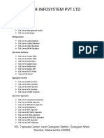 MS SQL Server Tutorials