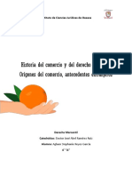 Antecedentes y Etapas Evolutivas Del Comercio y Del Derecho Mercantil - Asrg