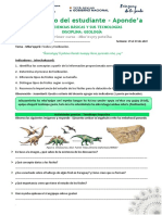 Geología Fósiles y Fosilización. Estudiantes