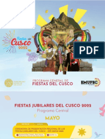 Programa Oficial de Fiestas Del Cusco 2022