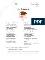 Atividade 26 - Trabalhando Com Música - A Bailarina - Grupo 3 PDF