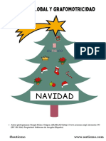 LECTURA GLOBAL Con PICTOGRAMAS DE ARASAAC Temática Navidad - Auticmo