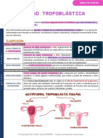 Enfermedad Trofoblástica Gestacional (Mola Parcial, Completa, Persistente y Metastásica)