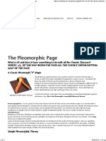 About Pleomorphism. Suppressed Medical Knowledge