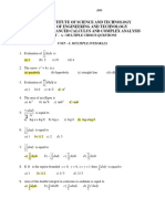 18mab102t - 5 Units MCQ