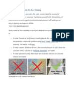 2,1.1 How To Prepare Concrete For Acid Staining