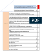 Anexo - Listas de Chequeo para Identificación de Peligro.