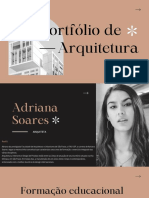  Portfólio de Arquitetura