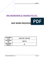 SWP-10 LockoutTagout (LOTO)